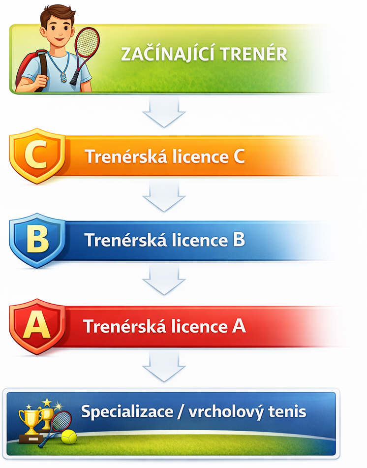 Struktura trenérských licencí